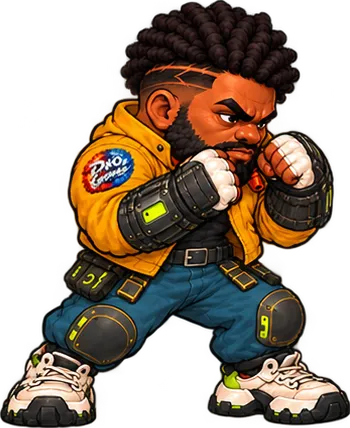 Dax Mercer approved character artwork