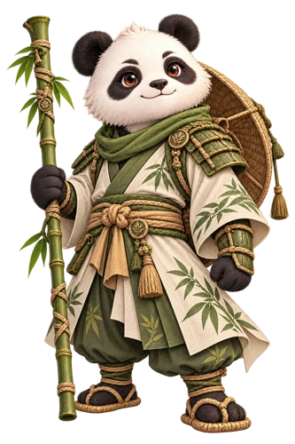 Bamboo Guardian panda concept artwork